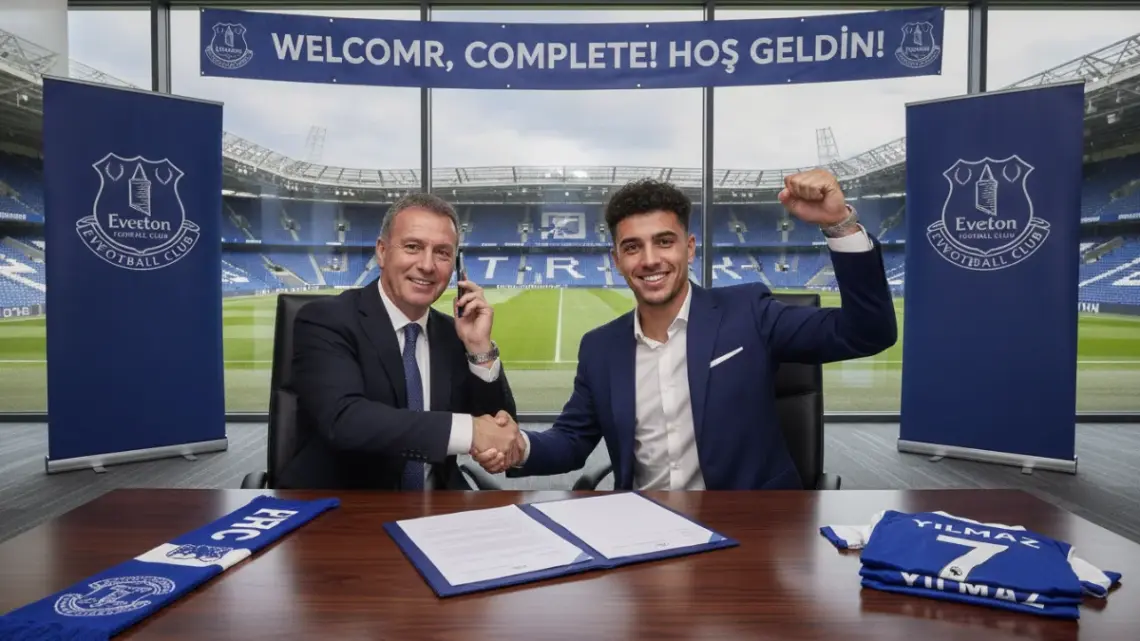 İstanbul ve Everton Arasında Barış Alper Görüşmesi