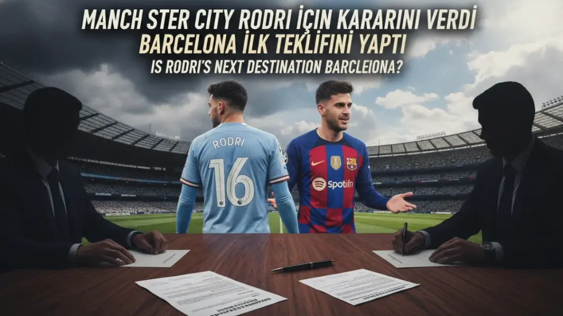 Rodri İçin Büyük Hamle: Katalan Planı Netleşiyor