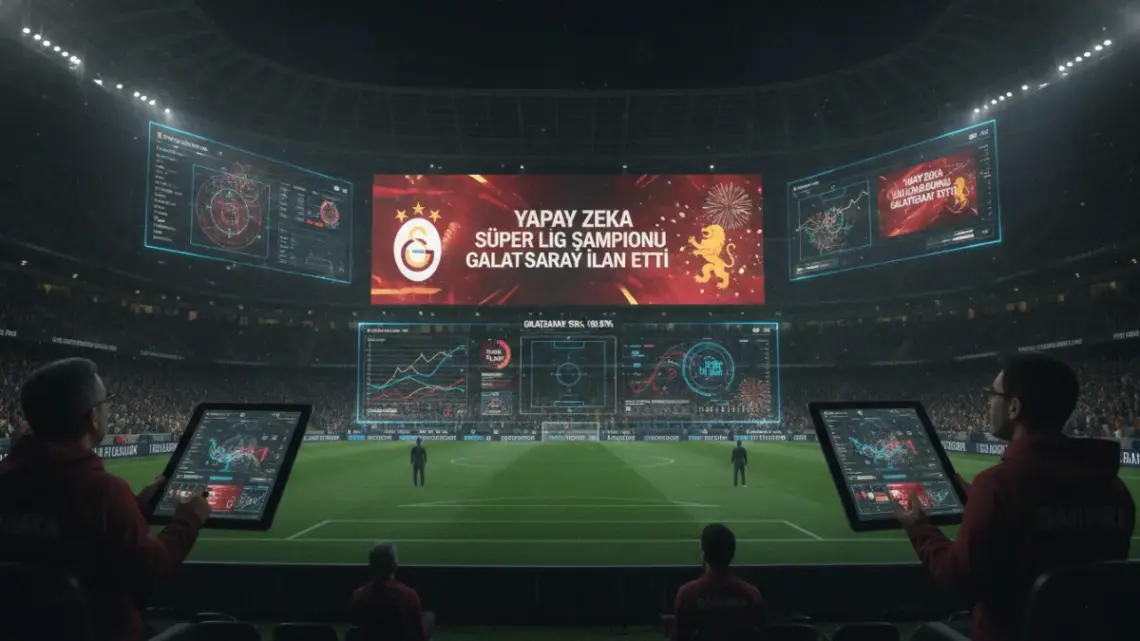 Yapay Zeka Süper Lig’de Dengeleri Galatasaray’a Çevirdi