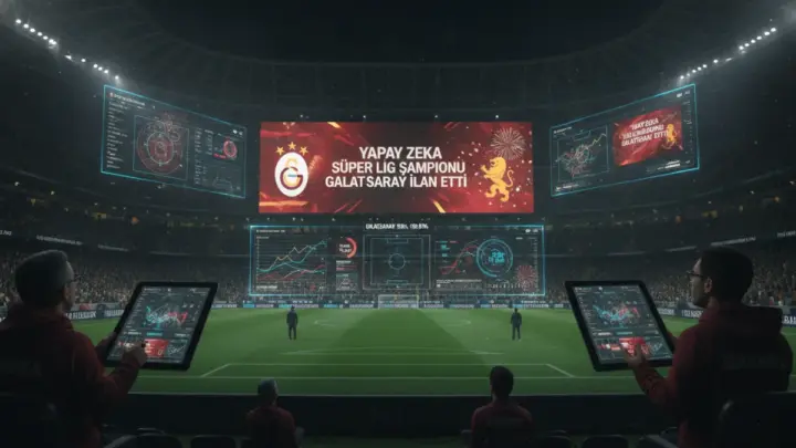 Yapay Zeka Süper Lig’de Dengeleri Galatasaray’a Çevirdi